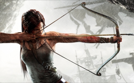 Lara Croft - game, lara, tomb rider, archer, girl, video