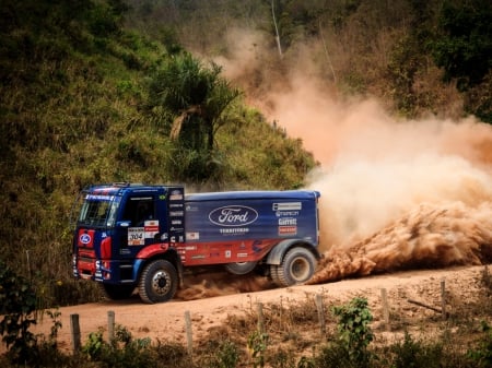 Ford Rally Truck - rally, thrill, offroad, 4x4