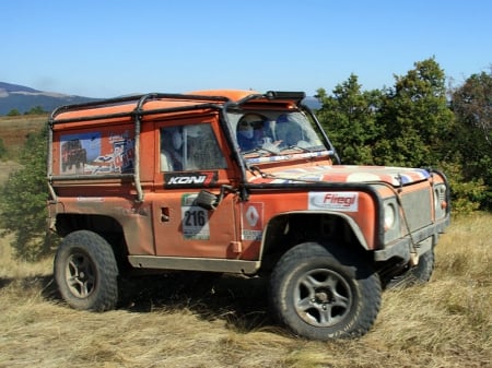 Land Rover Defender - offroad, 4x4, endurance, rally