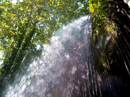 Waterfall in Ubajara Sierra's Hotel Forest Reserve - beautiness, landscape, Nature, beautiful