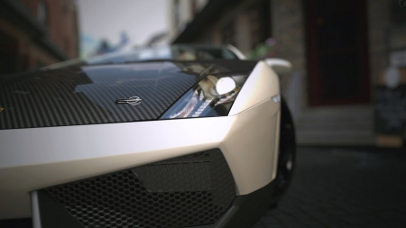 Sexy Lamborghini - lamborghini, white lamborghini, black lamborghini, sexy lamborghini, white and black lamborghini