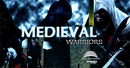 Medieval Warriors - soave, design, web, papel de parede, wallpapers, melhor, mateus, mata, photoshop, mateussoave, photo, photodesign