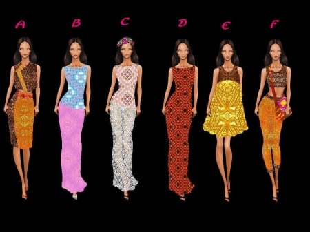 my designs which do you like - 22657, clothes, designs, models