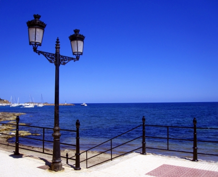 Seaview - sky, beach, sunshine, boats, photography, water, view, abstract, blue, sea