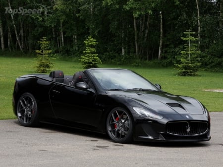 2013 Maserati GranCabrio MC by Novitec - Conv, 2013, Black, Maserati