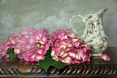 â™¥â™¥â™¥ Still life â™¥â™¥â™¥ - still, pitcher, life, flowers, flower