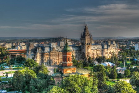 Iasi - Iasi, Orasul Iasi, Palatul Culturii, Oras