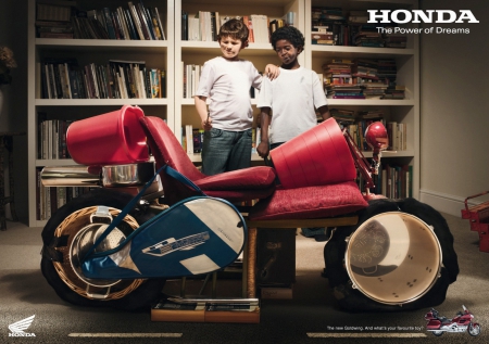 honda dream - entertainment, motocylce, funny, cool