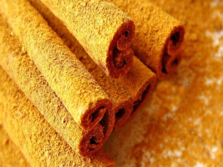 CINNAMON STICKS - sparkle, cinnamon, backgrounds, food, sticks, nature, spice, macro, close up