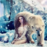 Girl with Bear