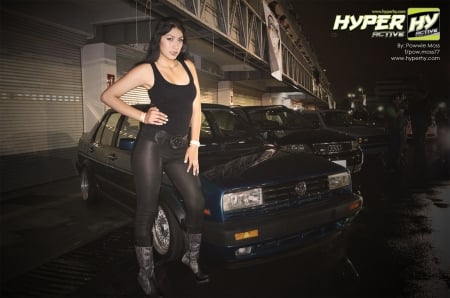 Hyper Girl - girls, cars, eurostyle, racinggirls