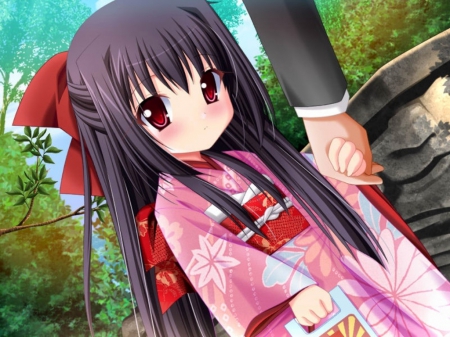 Cute Kimono - Other & Anime Background Wallpapers on Desktop Nexus