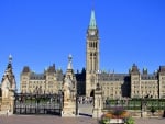 Canadian Parliament Building in Ottawa