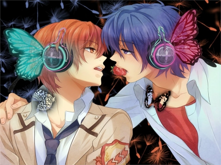 Angel Beats - boys, fruit, anime, love