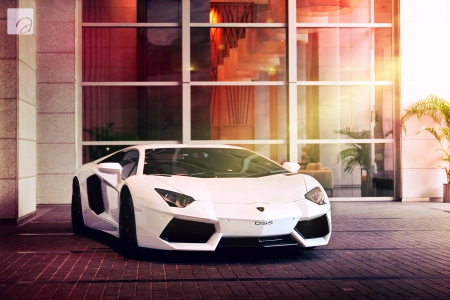 lambo aventador - car, aventador, lambo, speed