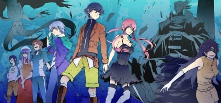 Download Akise Aru, A Character From Mirai Nikki Anime Series