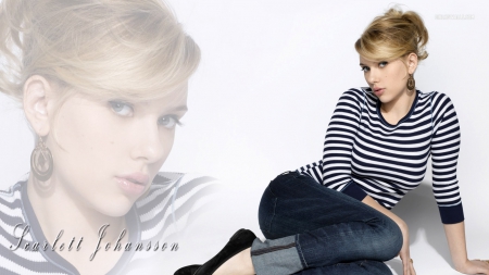 scarlett johansson - style, cute, beauty, model