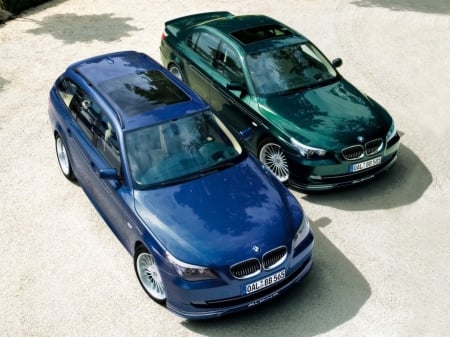 Bmw ALPINA B5 - alpina, cars, blue, green, hd, bmw, power