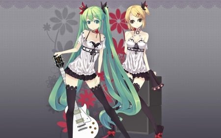 Vocaloid - anime, miku, girl, vocaloid