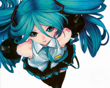 Miku - girl, cute, anime, miku