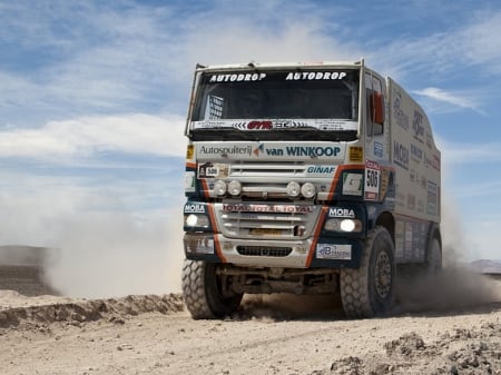 GINAF Dakar Rally Truck - offroad, truck, 4x4, rally