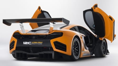 Mc Laren 12C - cars, hd, mclaren, competition, power, orange, carbon