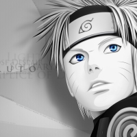 Naruto's blue eyes