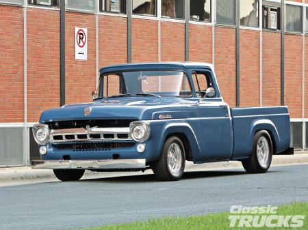 Looks, Style & Loud! - v8, classic, blue, truck