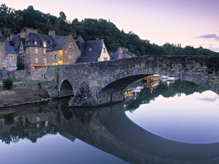 French Bridge - river, nature, hd, french, bridge