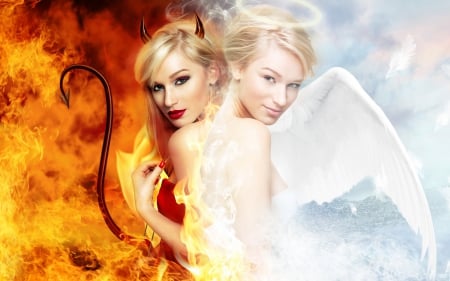 *** Angel and Devil Woman ***