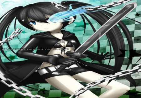 Black Rock Shooter - dfds, xcdfs, dgds, df, f