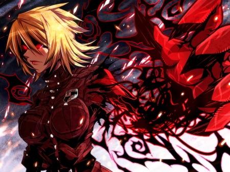 Anime - hellsing, red, anime, seras victoria