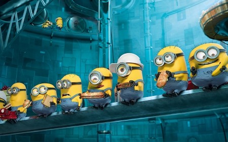 Despicable Me 2 - despicable me, beautiful, cute, minions, movies, entertainment