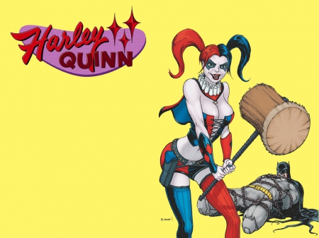 Harley Quinn - Harley Quinn, Comics, Villains, DC Comics, Superheroes, Batman