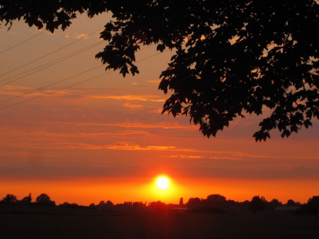 Suns@t - photography, sun, sunset, nature, view, red, beautiful, sunsets, tree