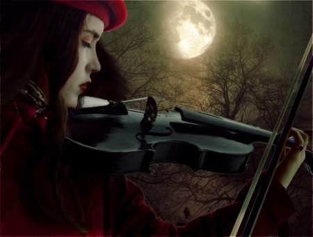 Loneliness - melody, fantasy, music, violin