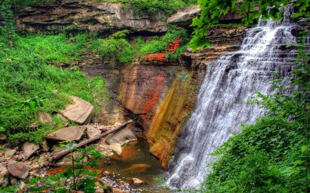 Brandywine Falls, BC, Canada - Rocks, Nature, Canada, Waterfall