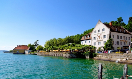 Meersburg, Germany - river, travel, germany, summer