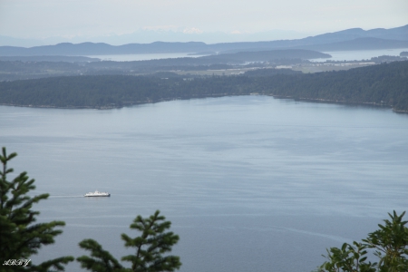 Mountains view BC - Canada - photography, mountains, boats, blue