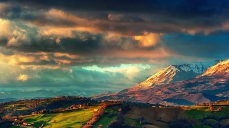 The Apennines - italy, the mountain, monti sibillini, apennines