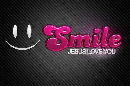 Smile - christ, loves, smile, jesus