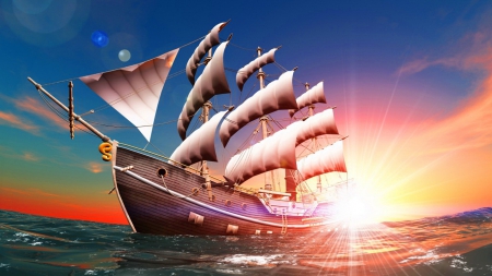 Sailing ship