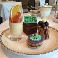 Tennis themed afternoon tea