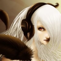 White Haired Anime~ Art