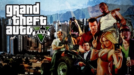 gta 5 wallpapwer - gta 5, games, pc, gta