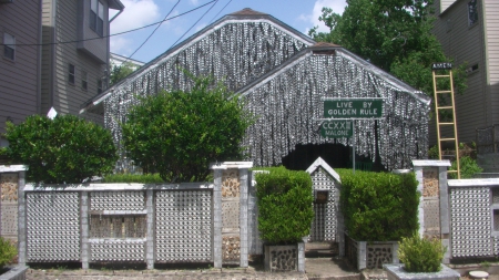 The Beer Can House - beer, texas, houston, can, house