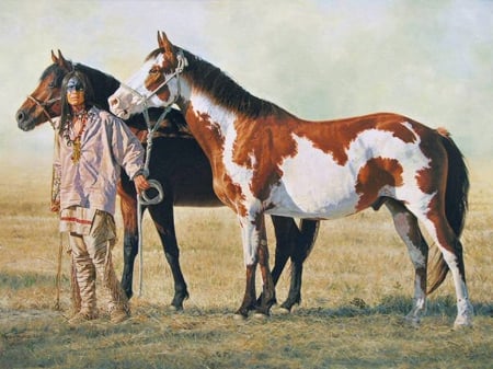 painted pony - pony, indian, painted horse, horse