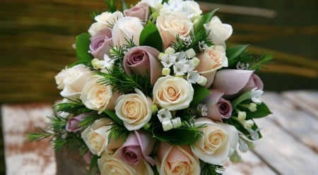 * Lovely bouquet of roses * - roses, beautiful, sweet, bouquet, flowers