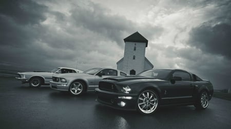 Ford Mustang - ford, mustang, wheel, car