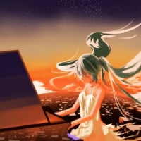 Miku PLaying the Piano